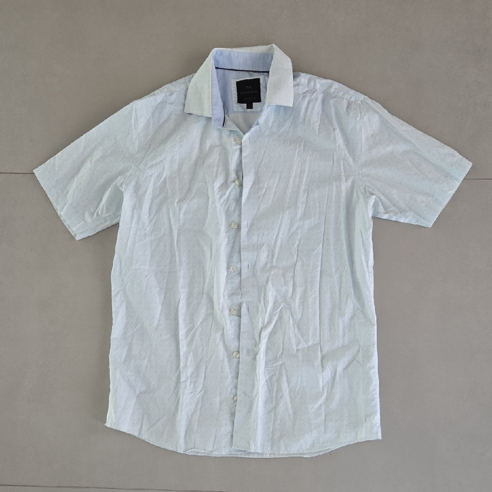 Lindbergh Light Blue Men's Button Down Shirt Size M